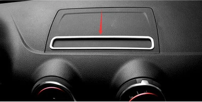 Salpicadero interior para Audi A3 8V navegación GPS decoración moldura 1 pieza 2012-2018 Foto 1 de 4