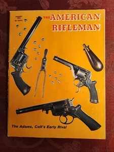 Rare AMERICAN RIFLEMAN NRA Magazine January 1970 Original Adams Revolver - Picture 1 of 2