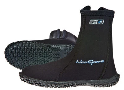 NeoSport Niños 5mm Alta Top Niños Bota Snorkel Botines Traje de neopreno Foto 1 de 4