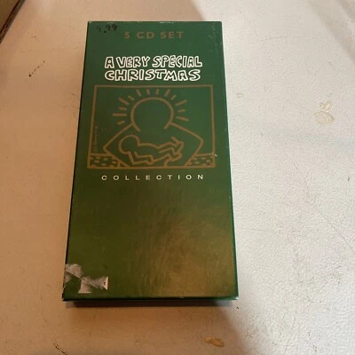 A Very Special Christmas 5 CD box set 95 Classic Christmas Songs Keith Haring - Image 1 of 4