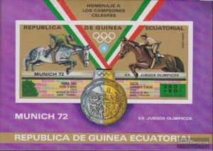 Äquatorialguinea block20 (complete issue) unmounted mint / never hinged 1972 oly - Picture 1 of 1