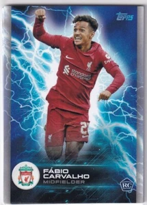 Topps Liverpool FC Fan-Set 2022-2023 LIS-1 Fabio Carvalho Tarjeta de Novato RC - Imagen 1 de 2