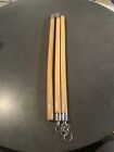 Rattan Three-section Tan Staff *great Condition*