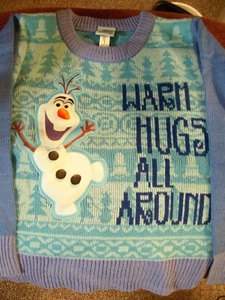 Walt Disney's OLAF'S FROZEN ADVENTURE SWEATER/TOP (Child XS/S 3+) - NEW! L@@K! - Picture 1 of 2