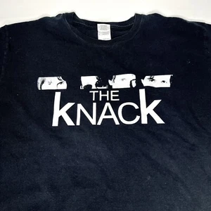 Camiseta The Knack Rare Holiday Party 2007 Tour Talla Grande Negra Gildan - Imagen 1 de 12