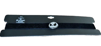 Collar Gargantilla JACK SKELLINGTON Novedad DISNEY Pavé Estrás Sobre Terciopelo 14" Foto 1 de 4