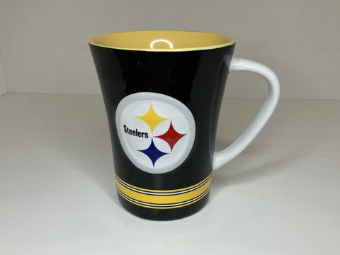 NFL Pittsburgh Steelers 14oz Coffee Mug Cup Logo by RUSS Cover