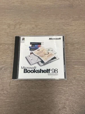 Microsoft Bookshelf 98 Reference Library cd rom  Windows NT/Windows 95 w/Serial# - Image 1 of 3
