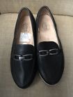 Women's LifeStride, Unite Loafer Black Synthetic Size 9.5W Flat Shoes