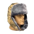 Ukrainian Army Winter Hat Ushanka Pixel With Faux Fur