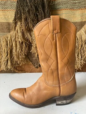 Женские ковбойские сапоги Nocona в стиле вестерн коричневые на блочных каблуках без застежек размер 6 C 18689 - Изображение 1 из 4