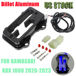 Pour Kawasaki KRX 1000 2020-2023 Shiftgate Shiftgate & rétroéclairage LED bleu États-Unis