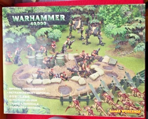 CITADEL IMPERIAL ENTRENCHMENT OOP IN BOX WARHAMMER ARMORCAST TERRAIN 40k SCENERY - Picture 1 of 4