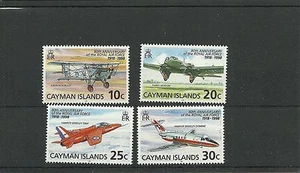 CAYMAN ISLANDS SG859-862  80TH ANNIV OF ROYAL AIR FORCE MNH - Picture 1 of 1