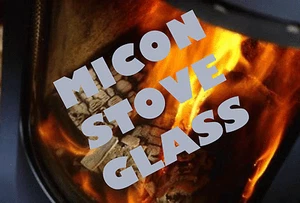 MICON REPLACEMENT STOVE GLASS MAZONA BOSTON, CHICAGO, DENVER, OHIO - ALL MODELS - Picture 1 of 5