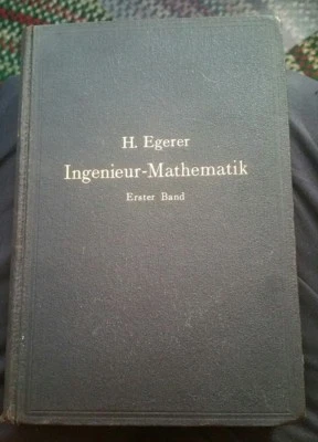 2 Volume set Ingenieur-Mathematik. Lehrbuch Der Hoheren Mathematik Fur Die Tech - Image 1 of 4
