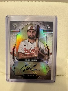 2024 Topps Triple Threads Colton Cowser Auto /199 Rookie (RC) (Auto) Fresh Pull! - Picture 1 of 3