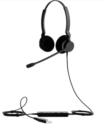Jabra BIZ 2300 Duo USB MS Headset 2399-823-109 BIZ2300 - Image 1 of 2