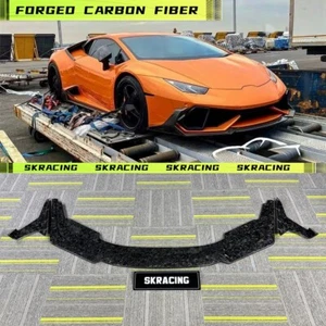 Kit de labio inferior de parachoques delantero de fibra de carbono forjado para Lamborghini Huracan LP610-4 - Imagen 1 de 18