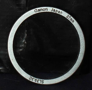Canon 27mm SL39.3C skylight filter, no case included. - Picture 1 of 2