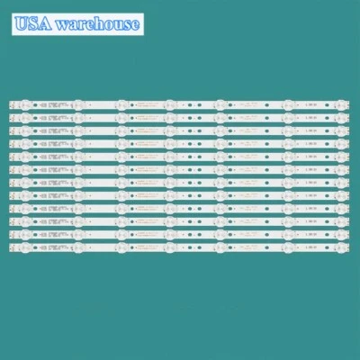 Nuevas tiras de retroiluminación LED para Toshiba 49L621U 49L621 4708-K49WDR-A1212K11 Foto 1 de 4