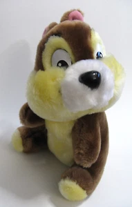 VTG Disney's Chip 9" Plush Disneyland Walt Disney World Chipmunk Toy EUC HTF - Picture 1 of 6