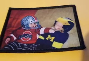 Parche de sublimación Ohio State Knock Out Michigan Wolverines aprox 2,5 x 3,5" - Imagen 1 de 2