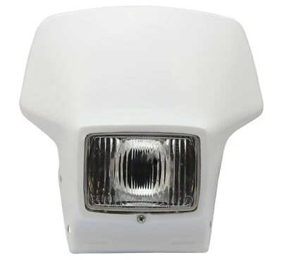 mascherina portafaro yamaha tt 350 / 600 59x cemoto colore bianco 2400C - Bild 1 von 4