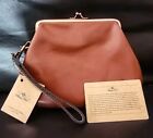Patricia Nash Tan Leather Wristlet Clutch NWT MSRP $69