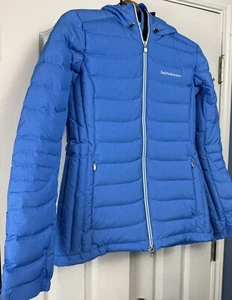Peak Performance Blackburn Skijacke Daunen Federn wasserdicht puderblau Gr. M - Bild 1 von 14