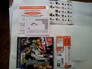GUNDAM BATTLE ONLINE JAP JAPANESE JP SEGA JAPAN DC DREAMCAST GAMES - Foto 1 di 1
