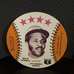 1976 MSA Discs Towne Club Pop Center Willie Stargell HOF - Bild 1 von 6