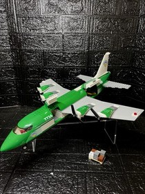 2008 Lego (7734) Cargo Plane City Aircraft Airport Plane & Pilot