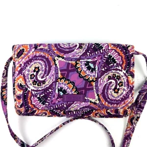 Vera Bradley Crossbody Wallet Riley Dreamy Quilted Floral RFID Handtasche - Bild 1 von 10