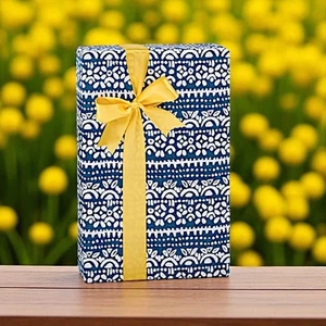 PERSIAN LACE Print Design 24" Gift WRAPPING Paper Choose Length Amount - Picture 1 of 2