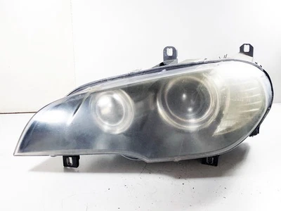 07-11 BMW X5 E70 driver esquerdo conjunto de lâmpada de farol de xenônio TABS OK 7158937 FABRICANTE DE EQUIPAMENTO ORIGINAL - Imagem 1 de 4