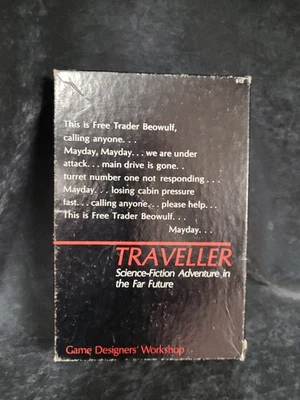 1980s GDW Game Designers Workshop Traveller Deluxe Edition Set With Bonus Books - Image 1 of 4