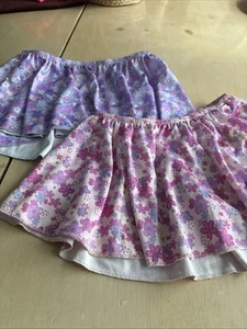 Lot of  3  dance now ballet skirts sizes extra small, small medium in US floral - Picture 1 of 4
