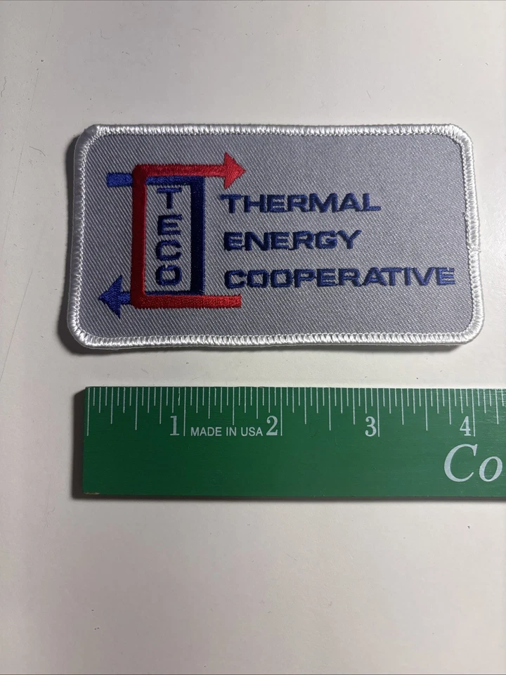 TECO - Thermal Energy Corporation - Embroidered - Iron-on Patch - Image 1 of 1