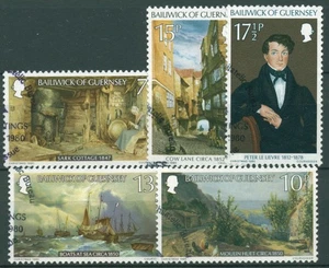 Guernsey 1980 Weihnachten Gemälde 213/17 gestempelt - Picture 1 of 1