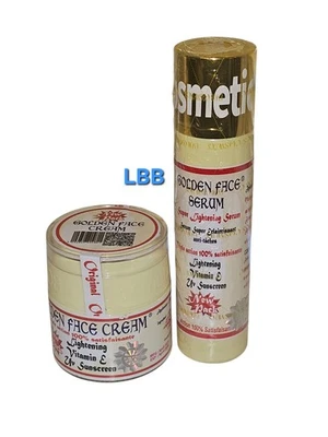 Golden Face Cream +Golden Face Serum. 2n1pc - Image 1 of 2