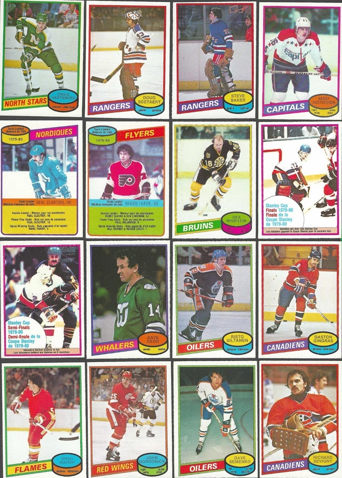 1980-81 O-PEE-CHEE HOCKEY 201-396 (YOU PICK-GET 25% OFF & FREE SHIPPING-READ) - Image 1 of 1