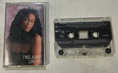 Whitney Houston Cassette Single I Will Always Love You 1992 Great All Round EX - Imagem 1 de 2