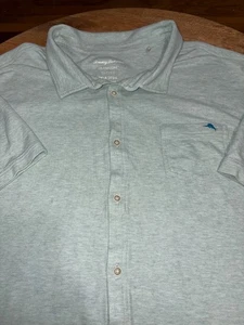 Tommy Bahama Shirt Mens 3XLB Green Island Zone Button Short Sleeve - Picture 1 of 7