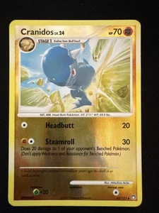 2007 Mysterious Treasures Set Pokemon Card 043 Cranidos Reverse Foil - Picture 1 of 10