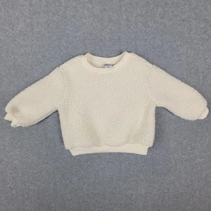 Vecchio maglione navy taglia 6-12 mesi maglione pile sherpa - Foto 1 di 6