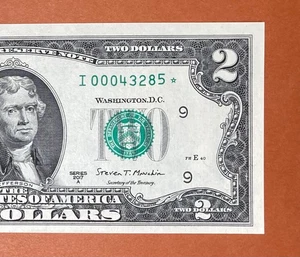 I 00043285 * : 160K 2 $ Zwei Dollar Schein 2017A Star Note (Minneapolis/I/9) *UNC* - Bild 1 von 3