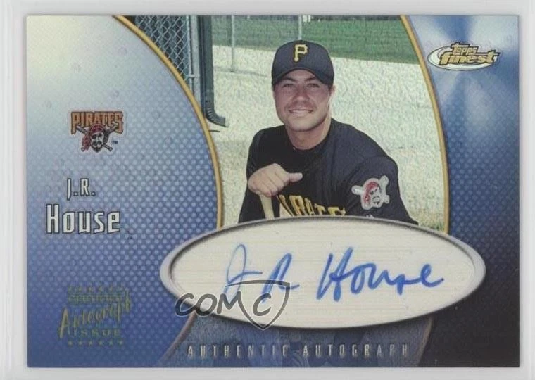2001 Topps Finest Authentic Auto JR House #FA-JRH Auto - Image 1 of 2