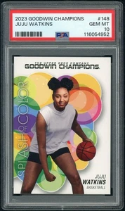 Upper Deck 2023 Goodwin Champions Splash of Color JuJu Watkins #148 PSA 10 - Foto 1 di 2