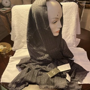AX Armani Exchange Shawl/ Scarf 100% Cotton - Picture 1 of 5